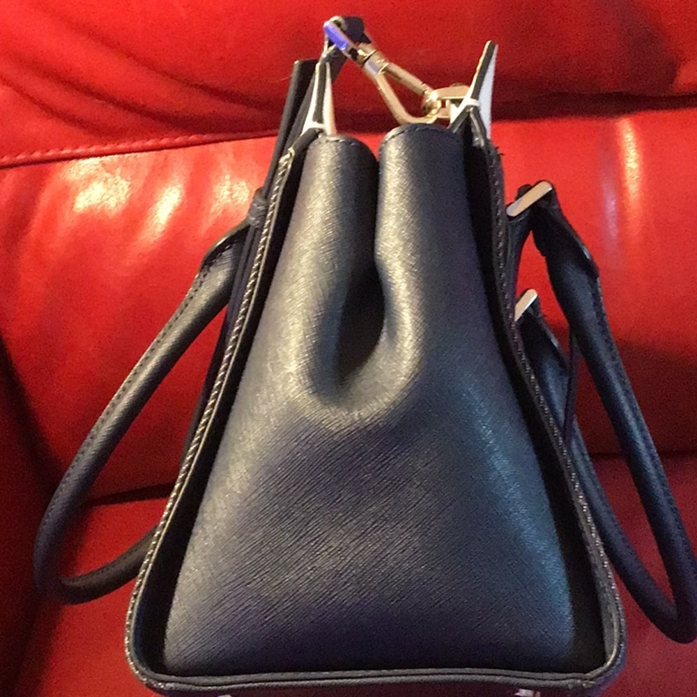Kate Spade Cameron Color Block Denim & Leather - Picture 3 of 14